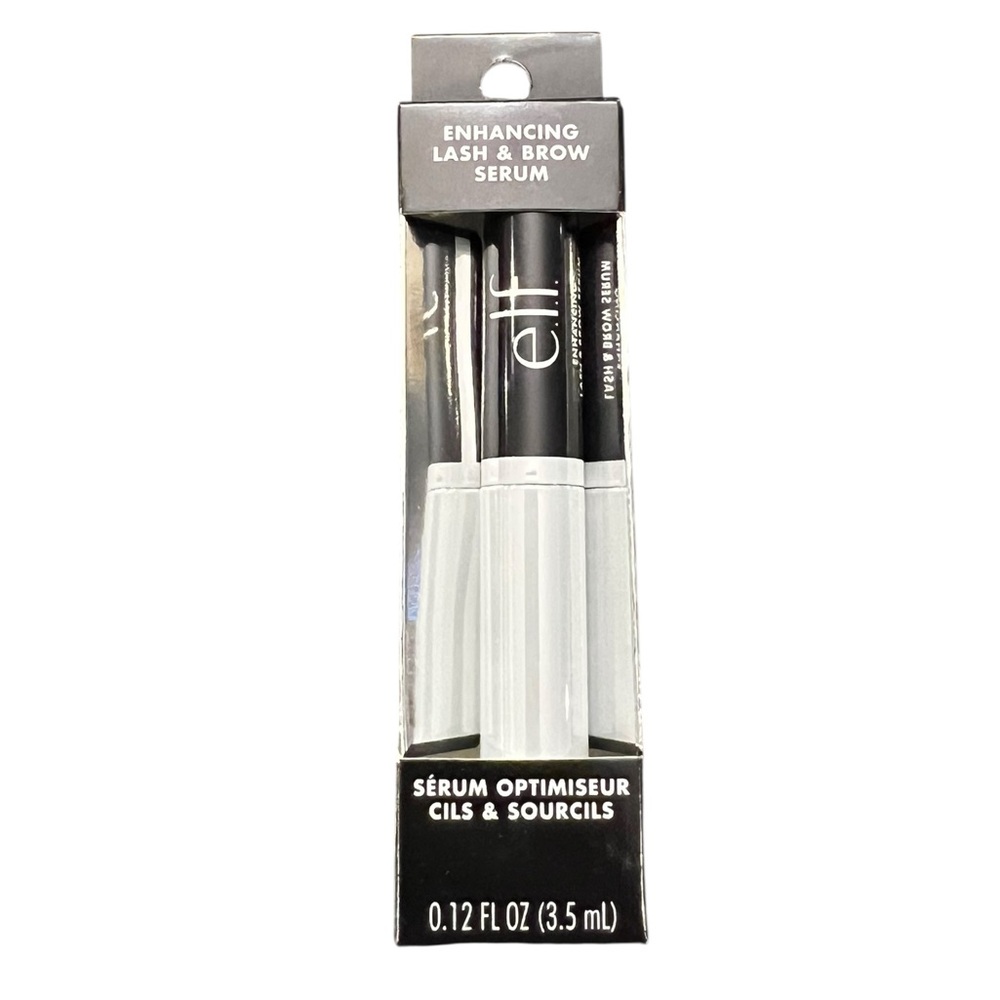 e.l.f. Enhancing Lash and Brow Serum Full Size 82260 NEW Vegan Cruelty Free